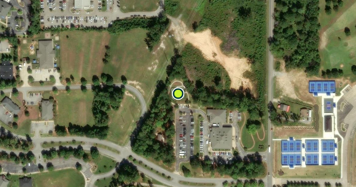 Satellite view of LaGrange Pickleball Courts