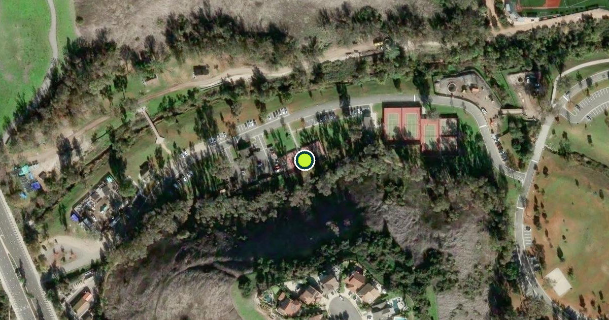Satellite view of Laguna Niguel Pickleball Courts