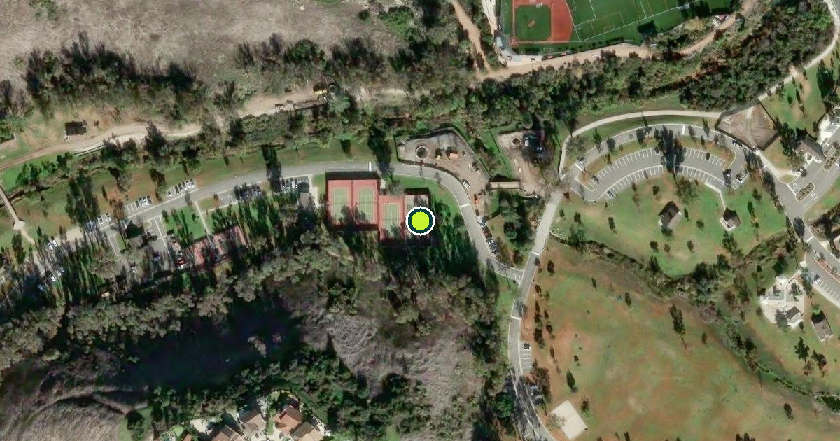 Satellite view of Laguna Niguel Pickleball Courts