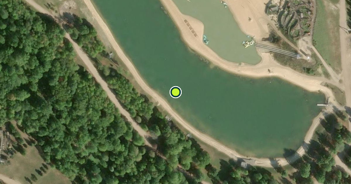Satellite view of Lake Arvesta Farms