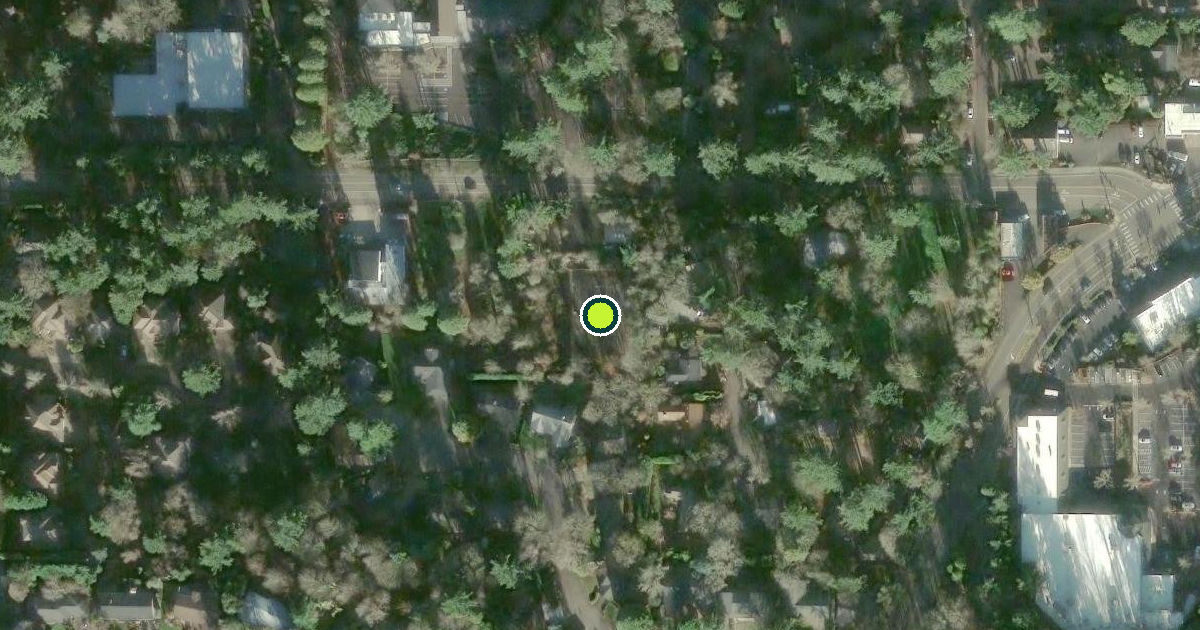 Satellite view of Lake Oswego Pickleball Courts