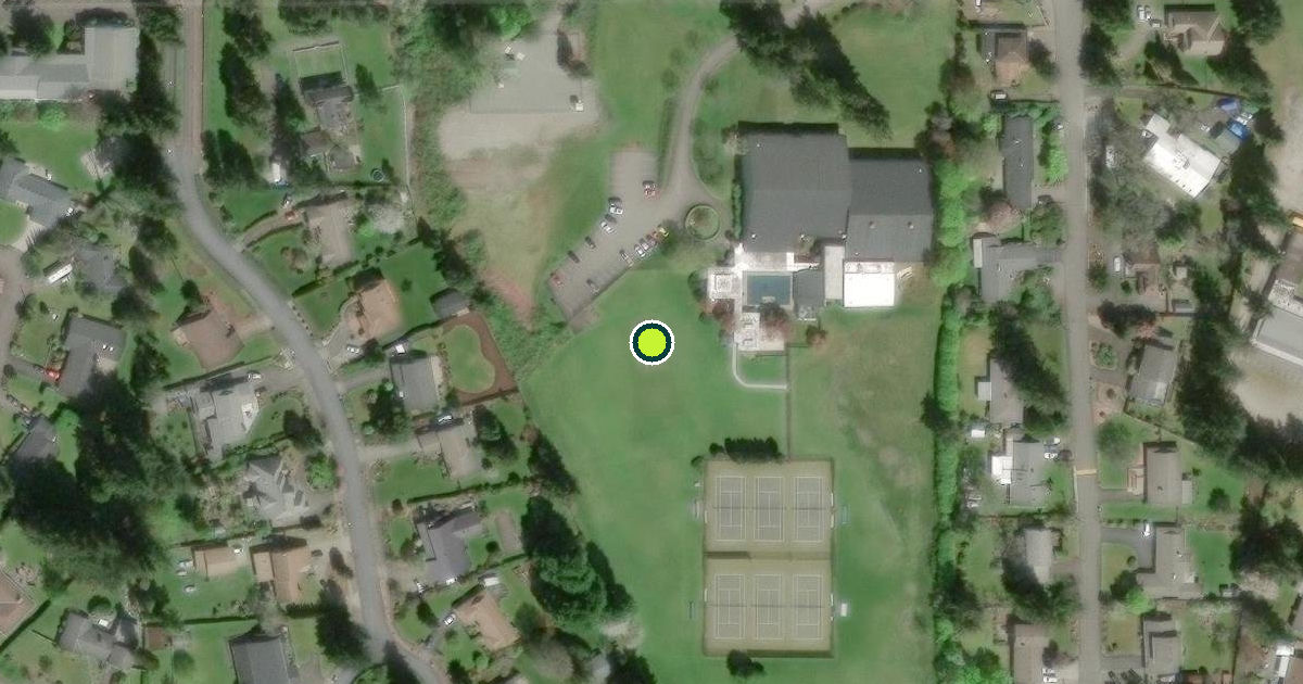Satellite view of Lakewood Pickleball Courts