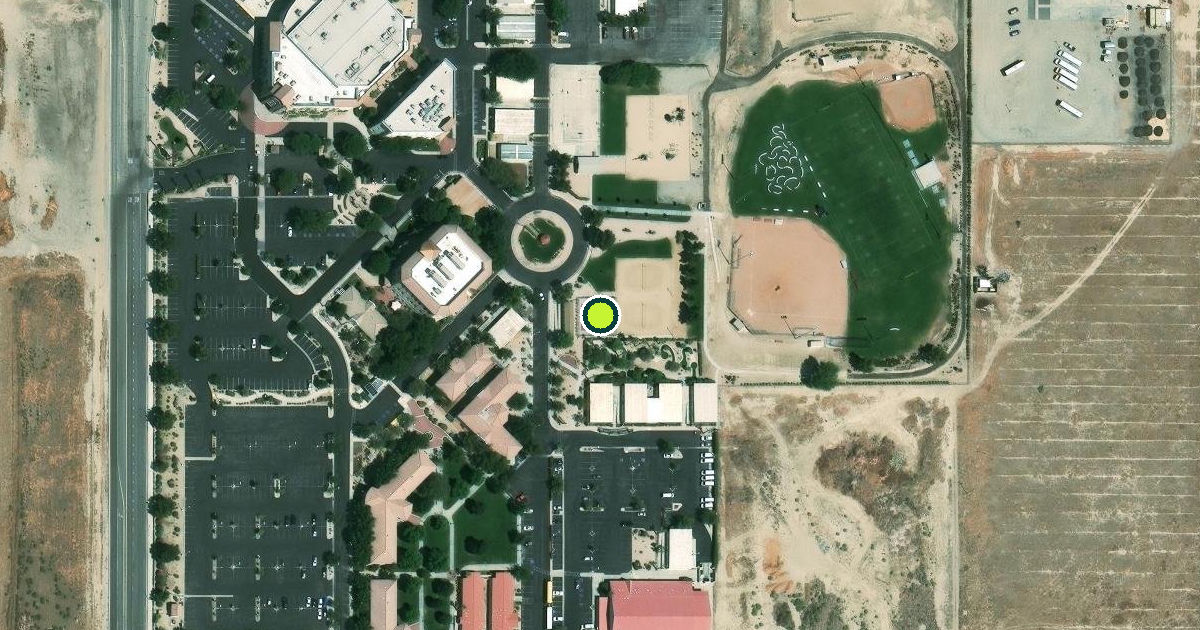 Satellite view of Lancaster Pickleball Courts