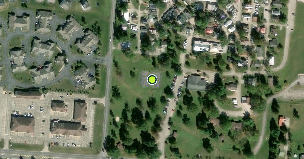 Satellite view of Lancaster Pickleball Courts