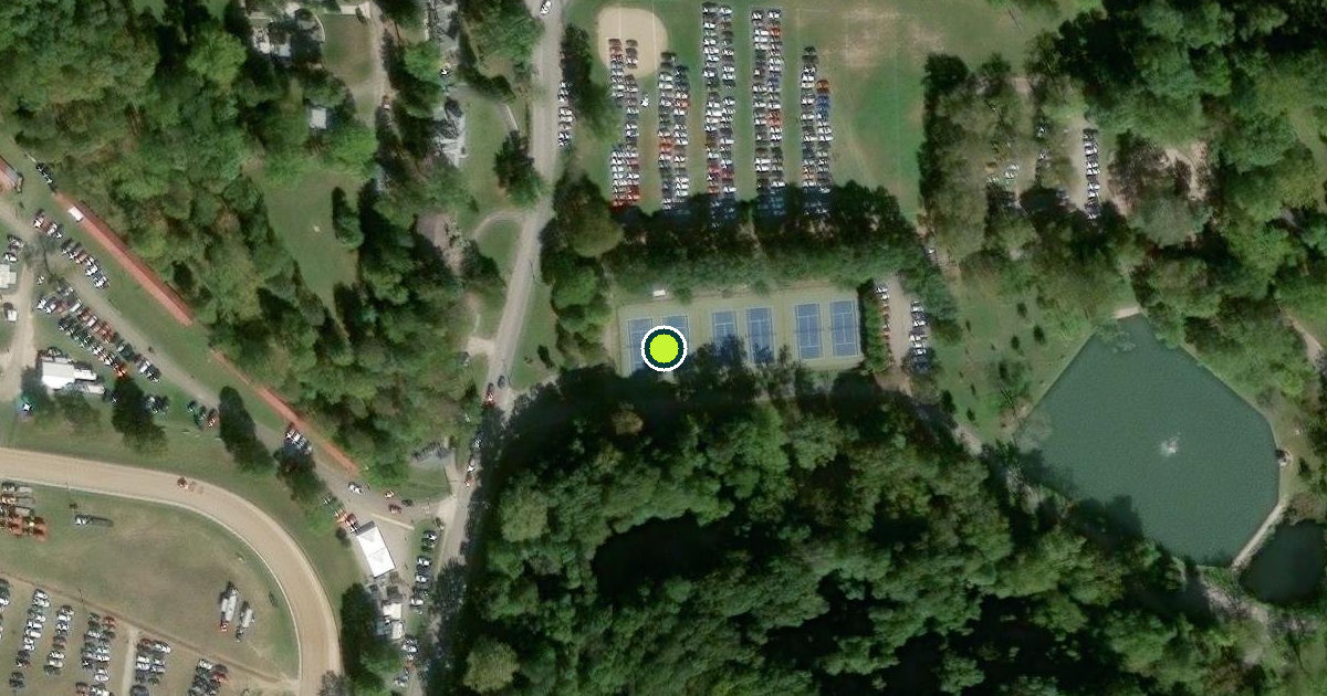 Satellite view of Lancaster Pickleball Courts
