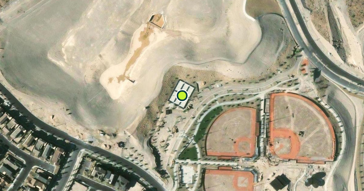 Satellite view of Las Vegas Pickleball Courts