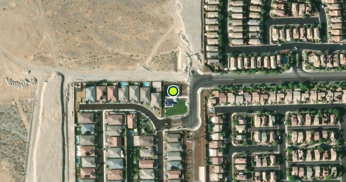 Satellite view of Las Vegas Pickleball Courts