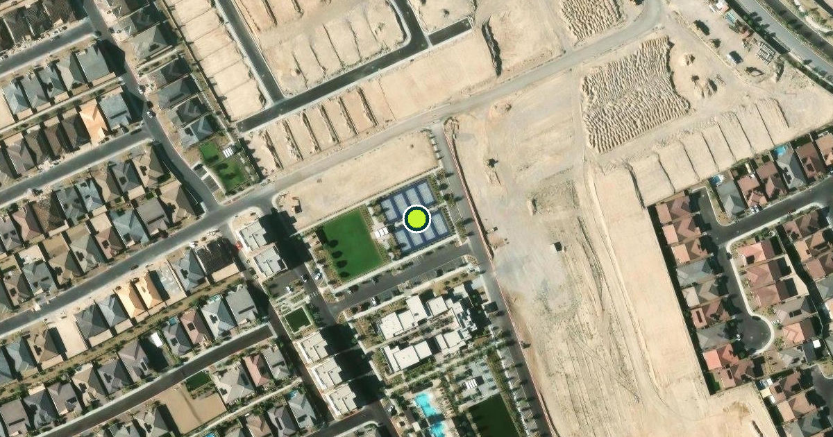 Satellite view of Las Vegas Pickleball Courts