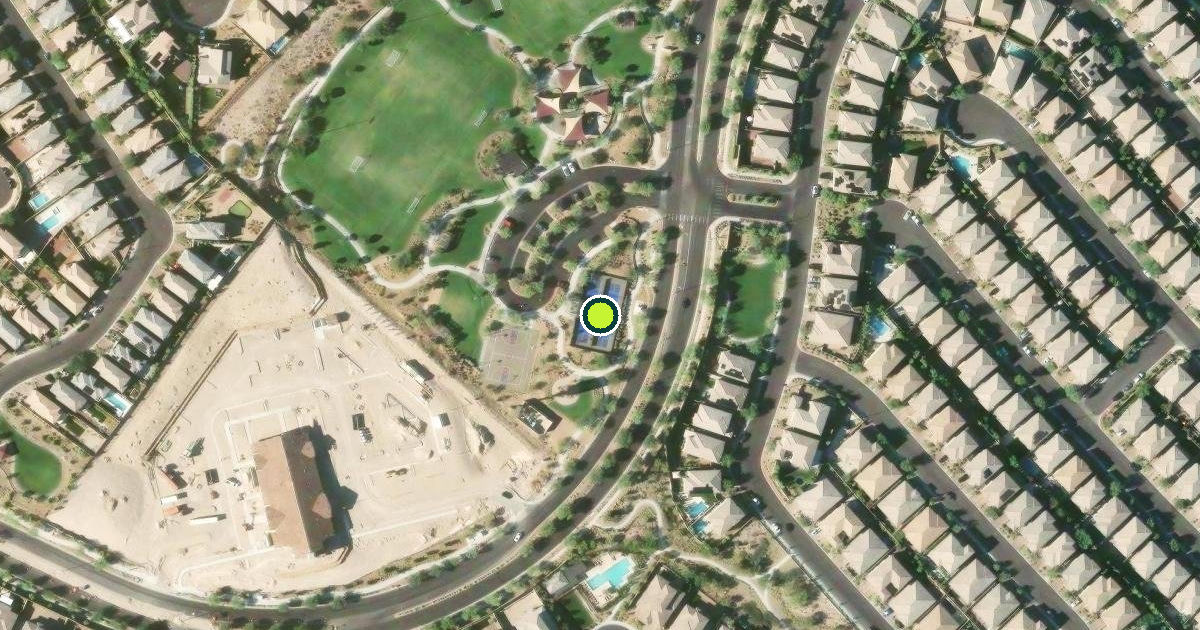 Satellite view of Las Vegas Pickleball Courts