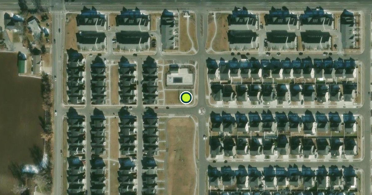 Satellite view of Layton Pickleball Courts