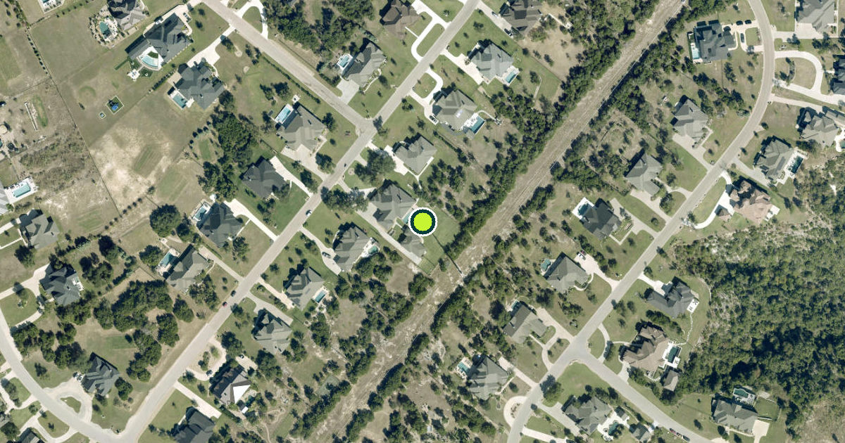Satellite view of Leander Pickleball Courts