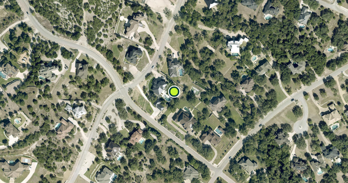 Satellite view of Leander Pickleball Courts