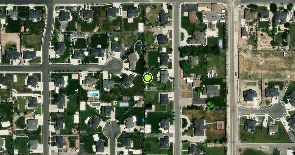 Satellite view of Lehi Pickleball Courts