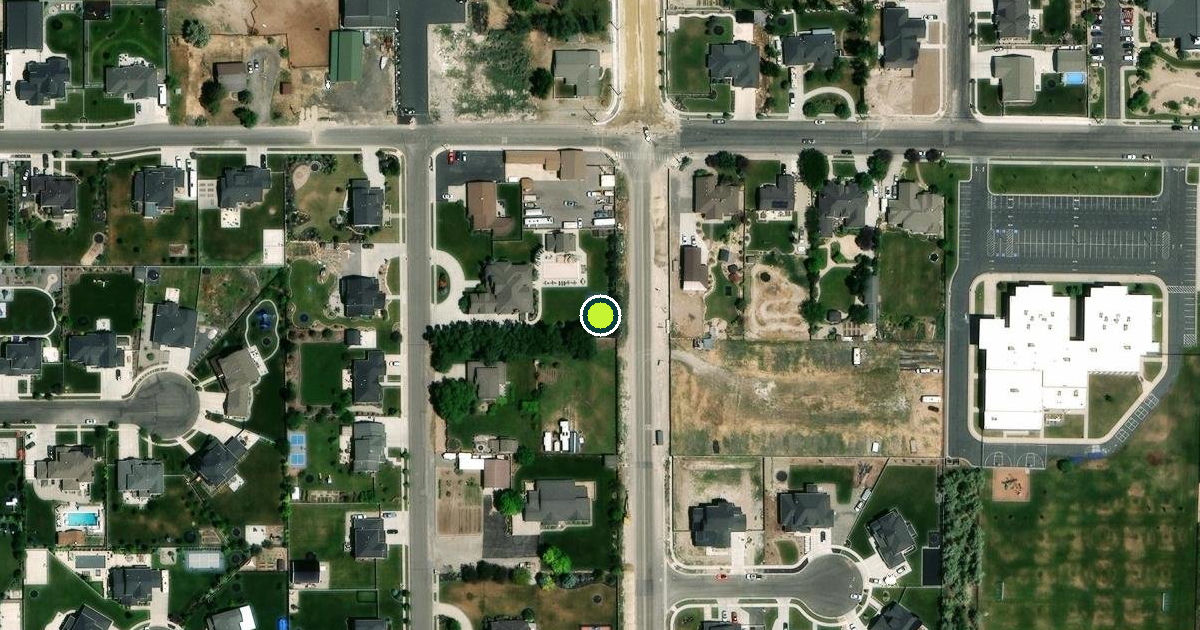 Satellite view of Lehi Pickleball Courts