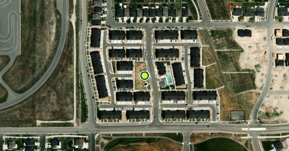 Satellite view of Lehi Pickleball Courts