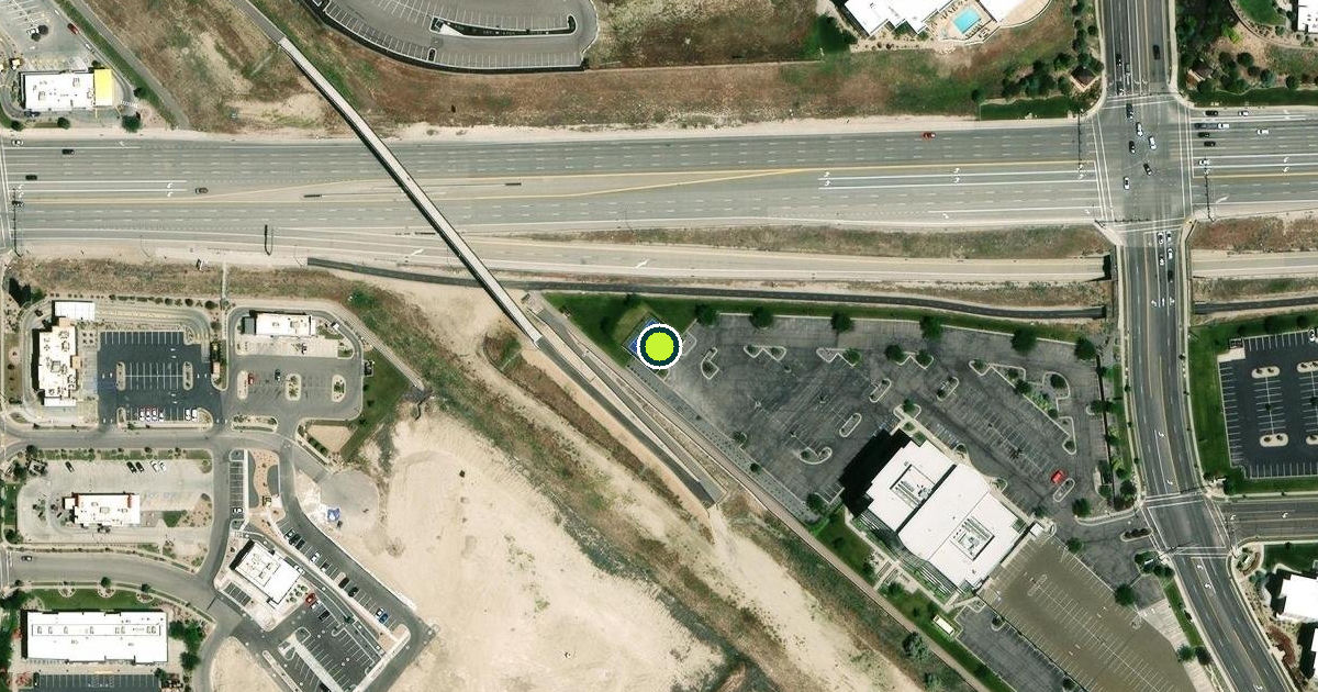 Satellite view of Lehi Pickleball Courts