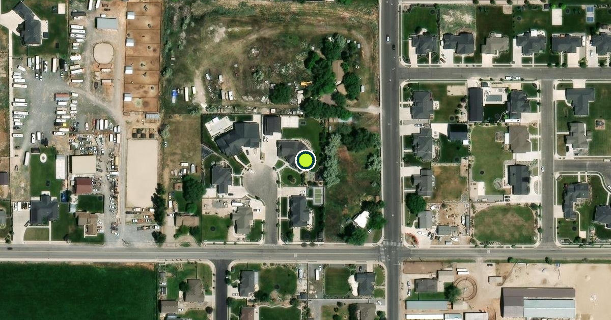 Satellite view of Lehi Pickleball Courts