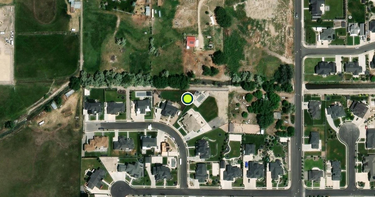 Satellite view of Lehi Pickleball Courts