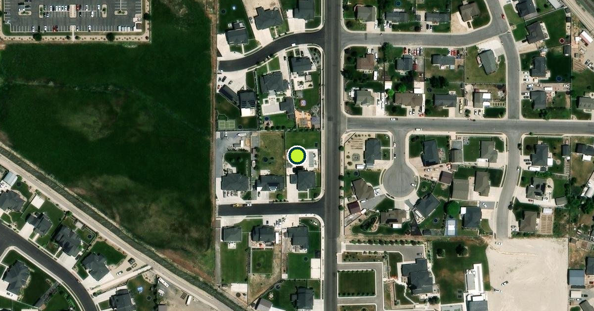 Satellite view of Lehi Pickleball Courts