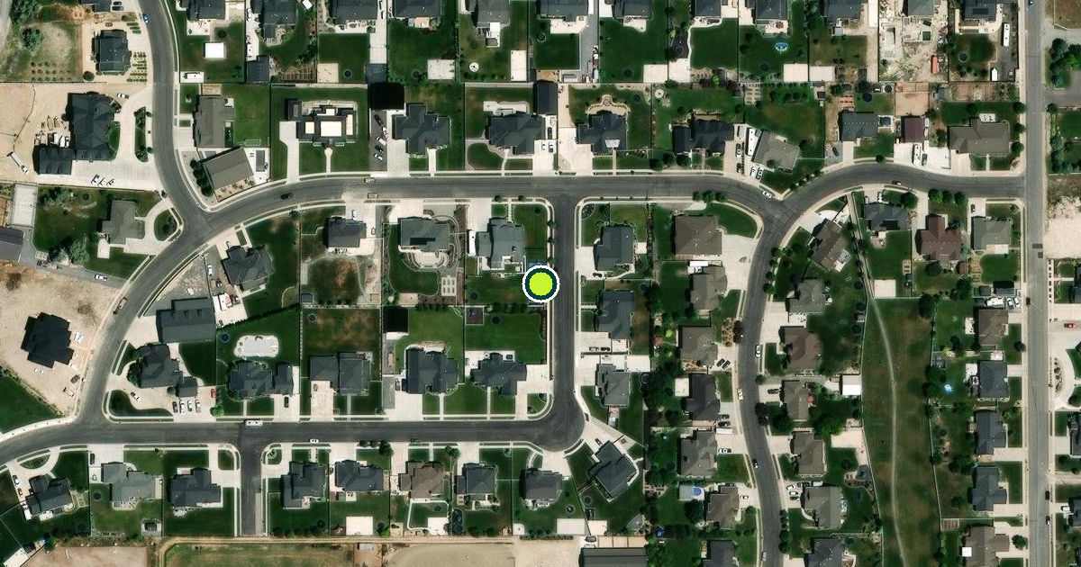Satellite view of Lehi Pickleball Courts