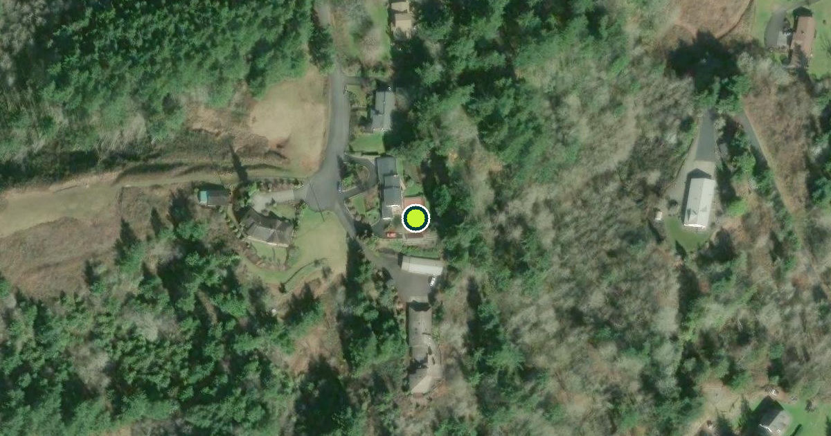 Satellite view of Lewis County Pickleball Courts