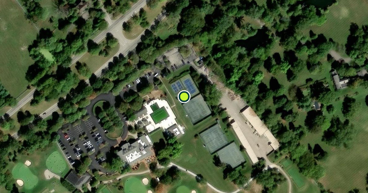 Satellite view of Lexington Pickleball Courts