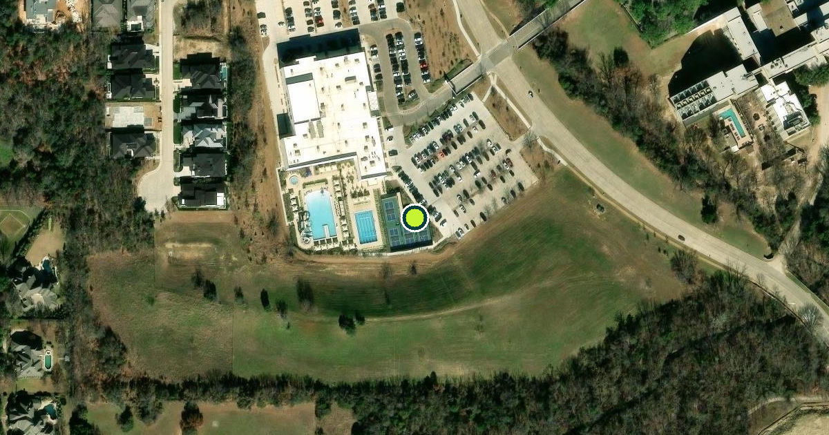 Satellite view of Life Time Pickleball Courts