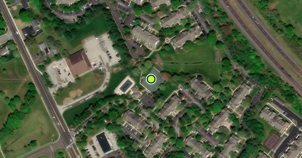 Satellite view of Limerick Township Pickleball Courts