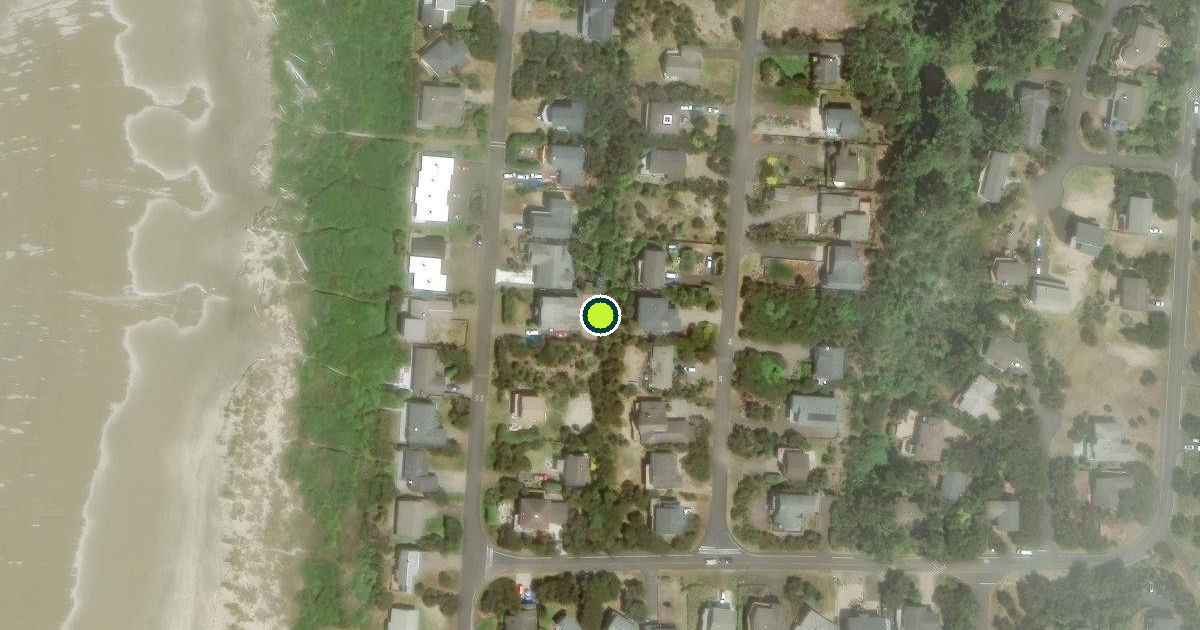 Satellite view of Lincoln County Pickleball Courts