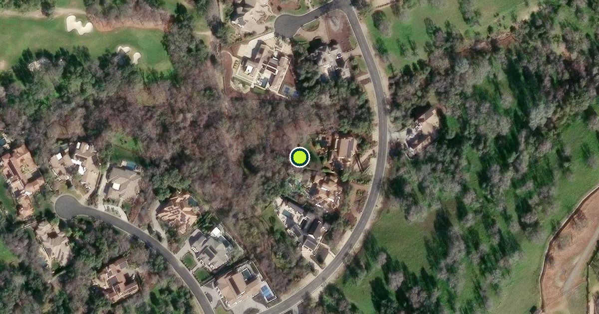 Satellite view of Lincoln Pickleball Courts