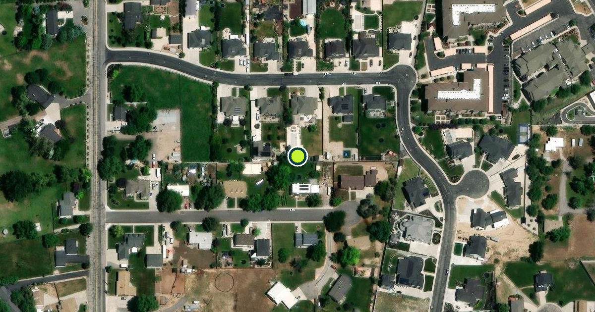 Satellite view of Lindon Pickleball Courts