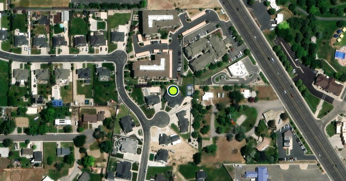 Satellite view of Lindon Pickleball Courts