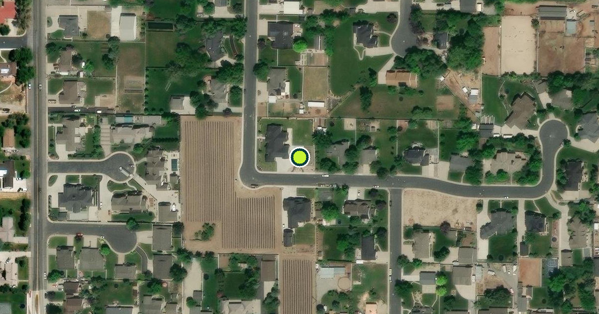 Satellite view of Lindon Pickleball Courts