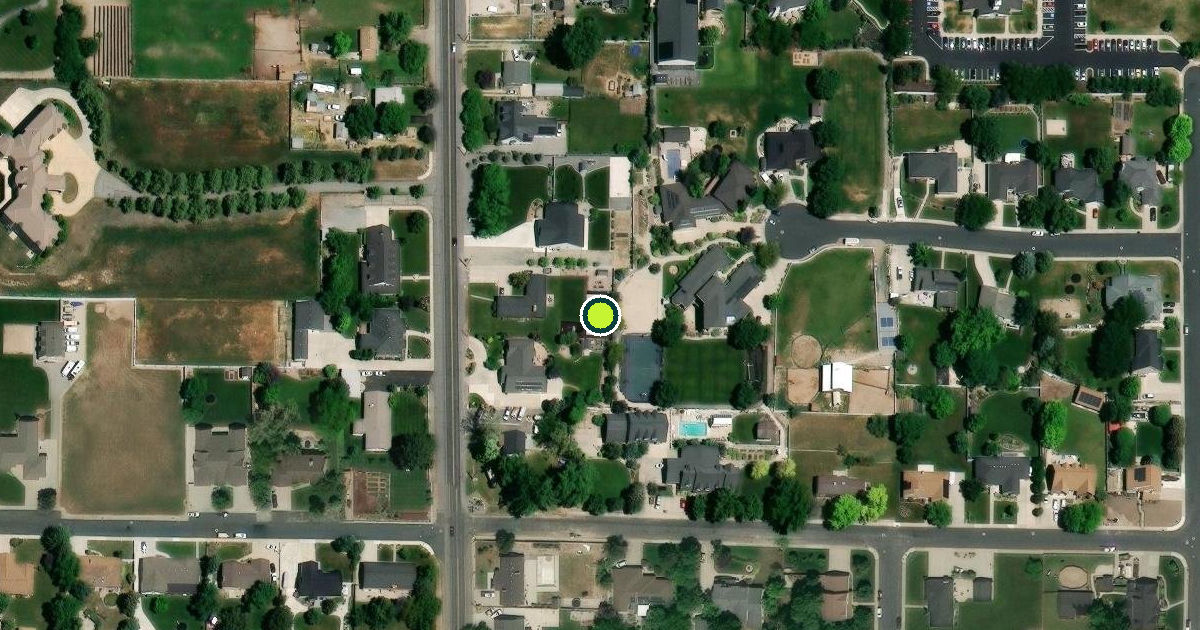 Satellite view of Lindon Pickleball Courts
