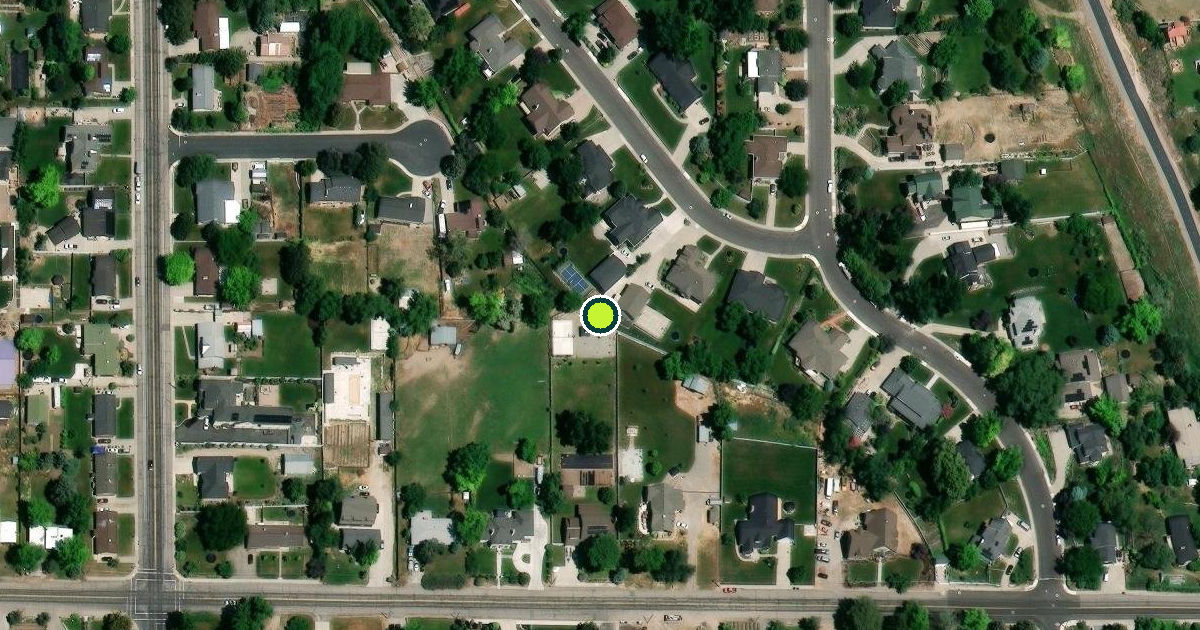 Satellite view of Lindon Pickleball Courts