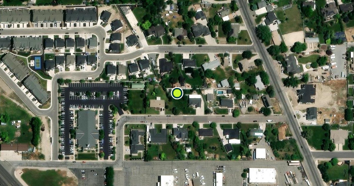 Satellite view of Lindon Pickleball Courts