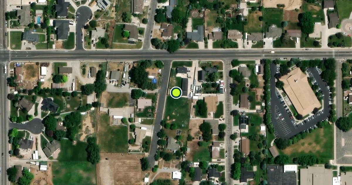Satellite view of Lindon Pickleball Courts