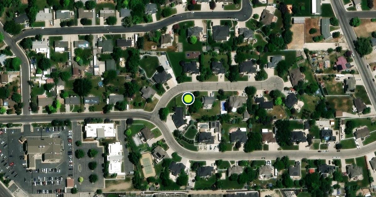 Satellite view of Lindon Pickleball Courts
