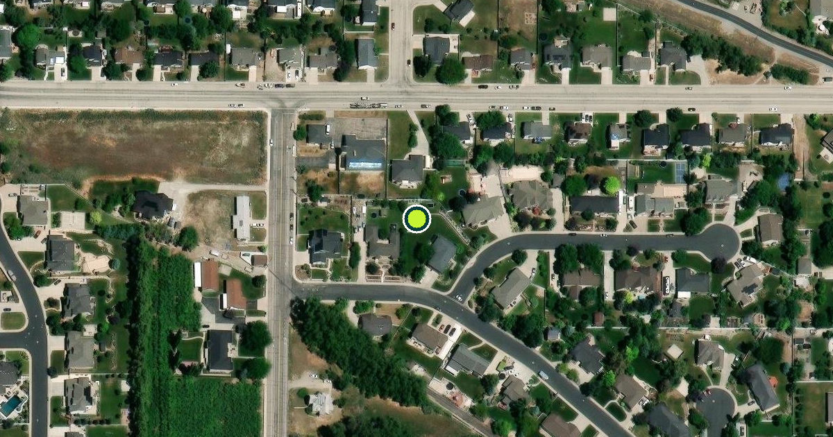 Satellite view of Lindon Pickleball Courts