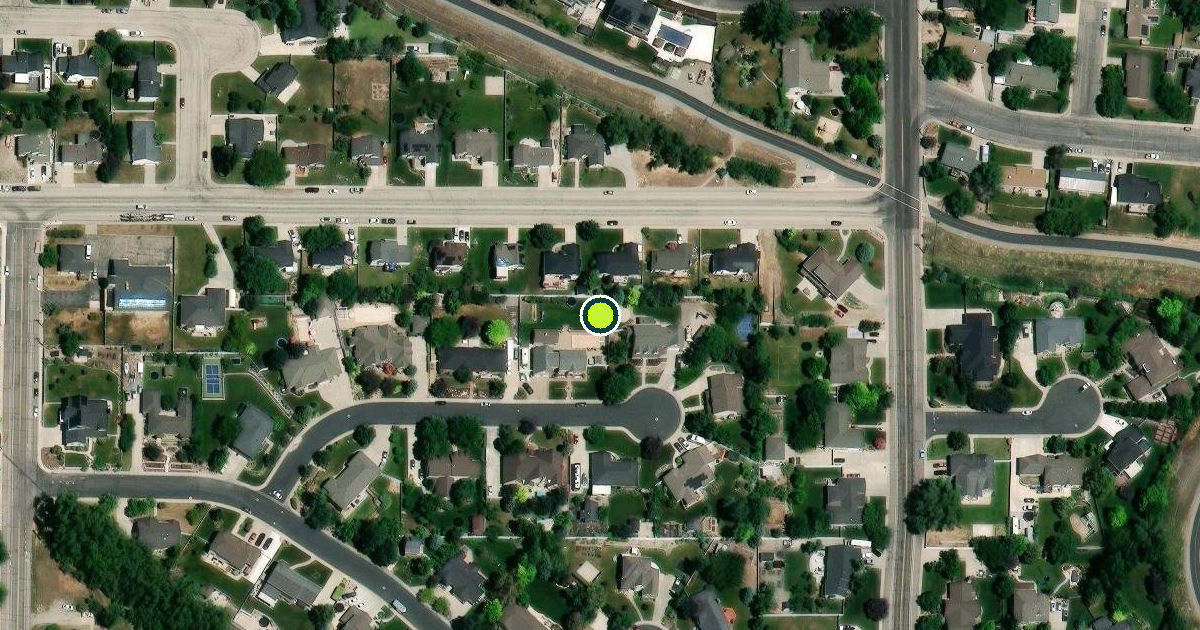 Satellite view of Lindon Pickleball Courts