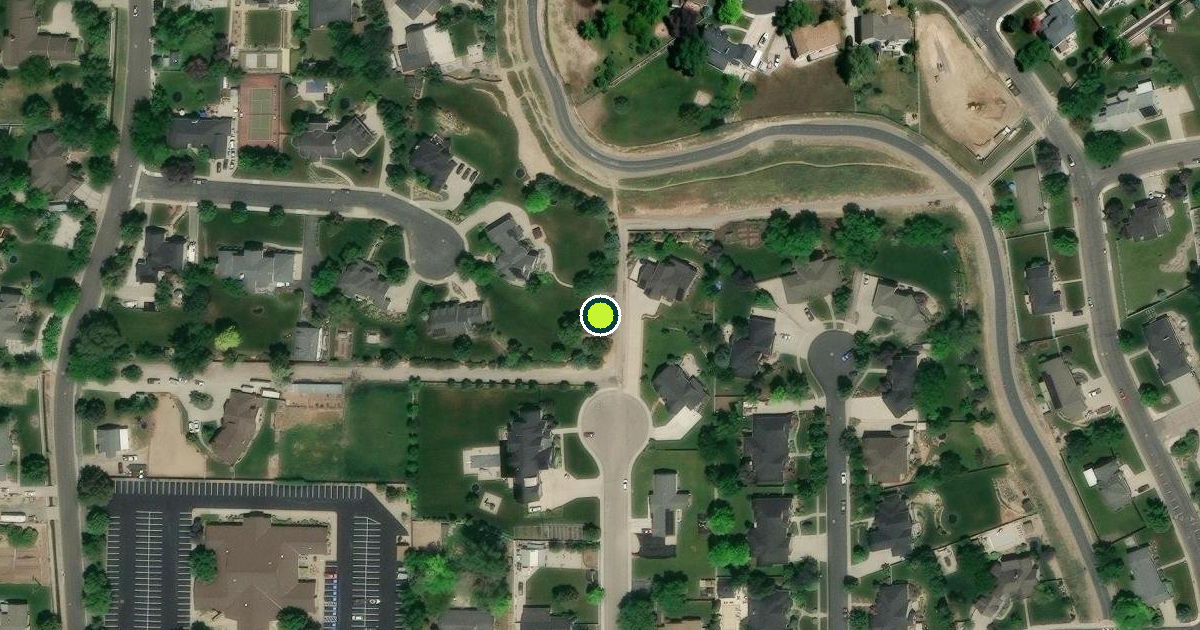 Satellite view of Lindon Pickleball Courts