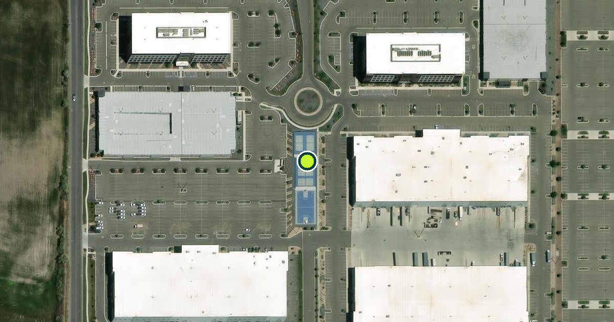 Satellite view of Lindon Pickleball Courts