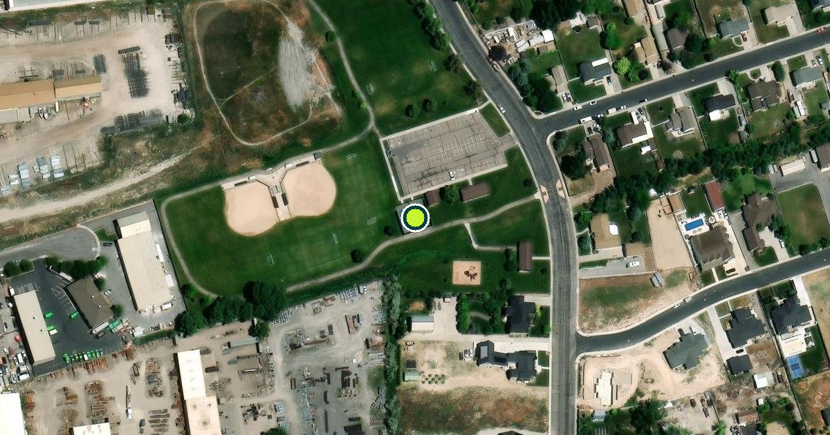 Satellite view of Lindon Pickleball Courts