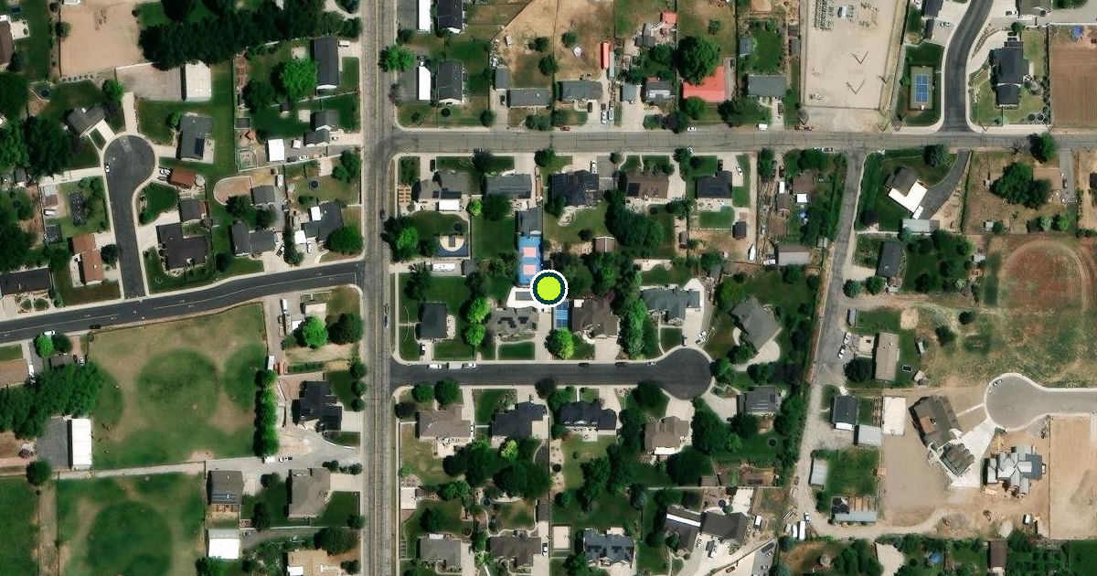 Satellite view of Lindon Pickleball Courts