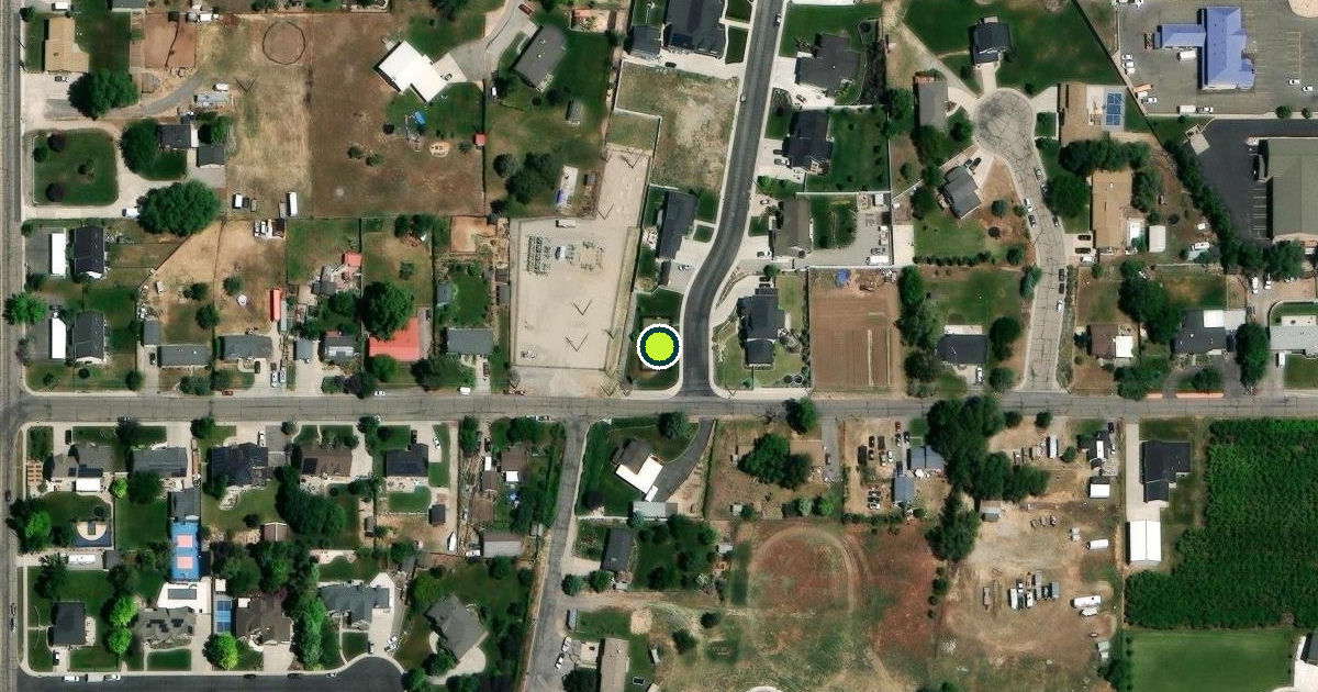 Satellite view of Lindon Pickleball Courts