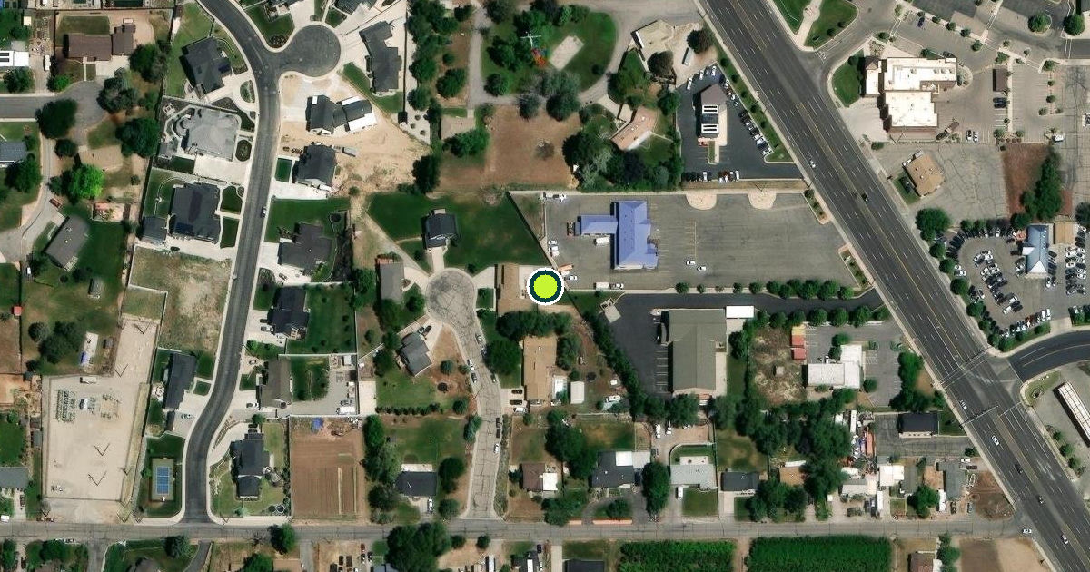 Satellite view of Lindon Pickleball Courts