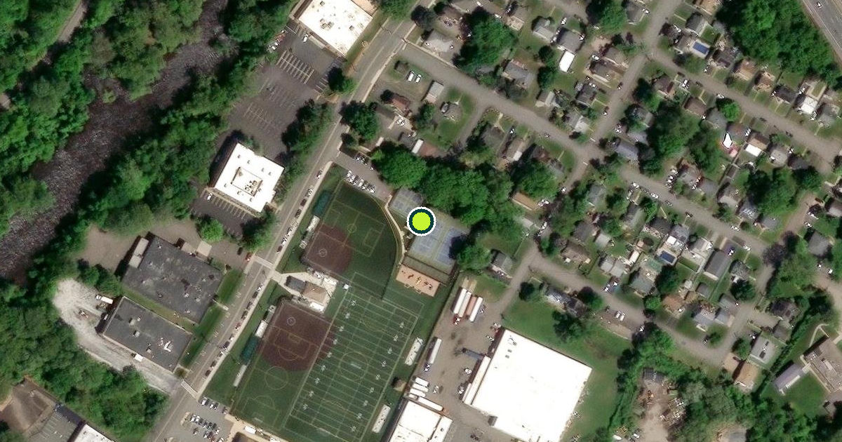 Satellite view of Little Falls Pickleball Courts