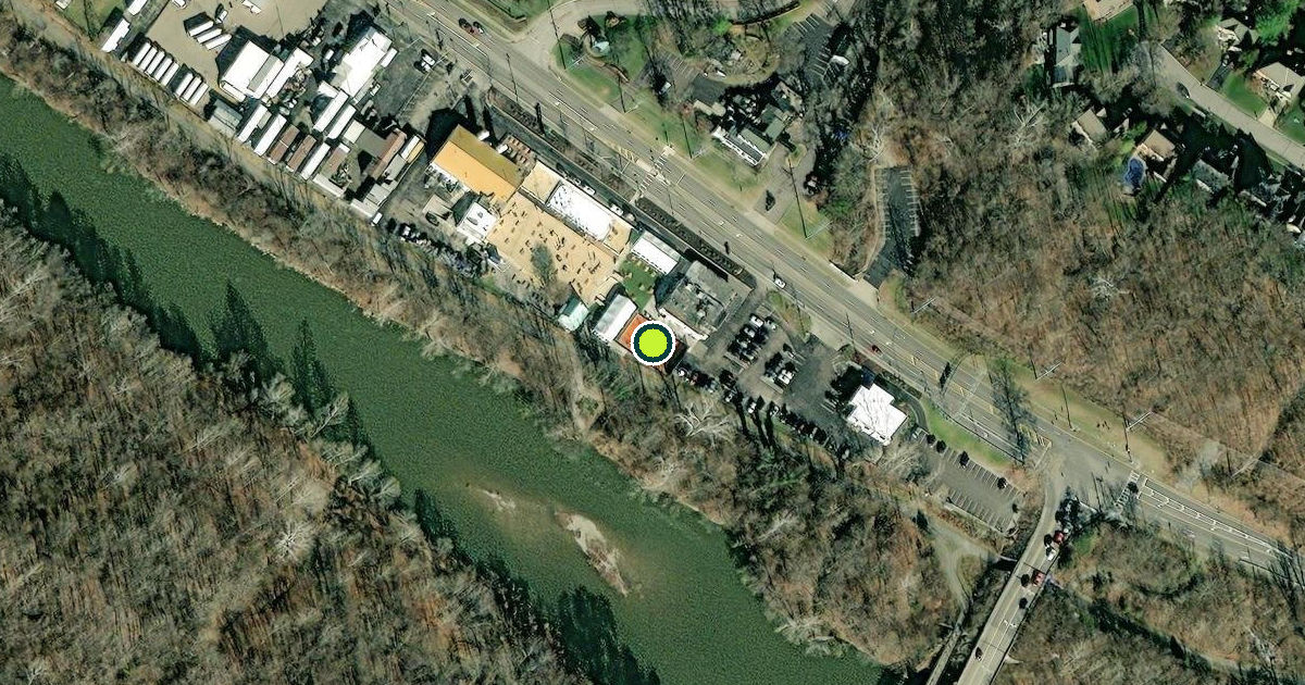 Satellite view of Little Miami Golf Center Pickleball Courts