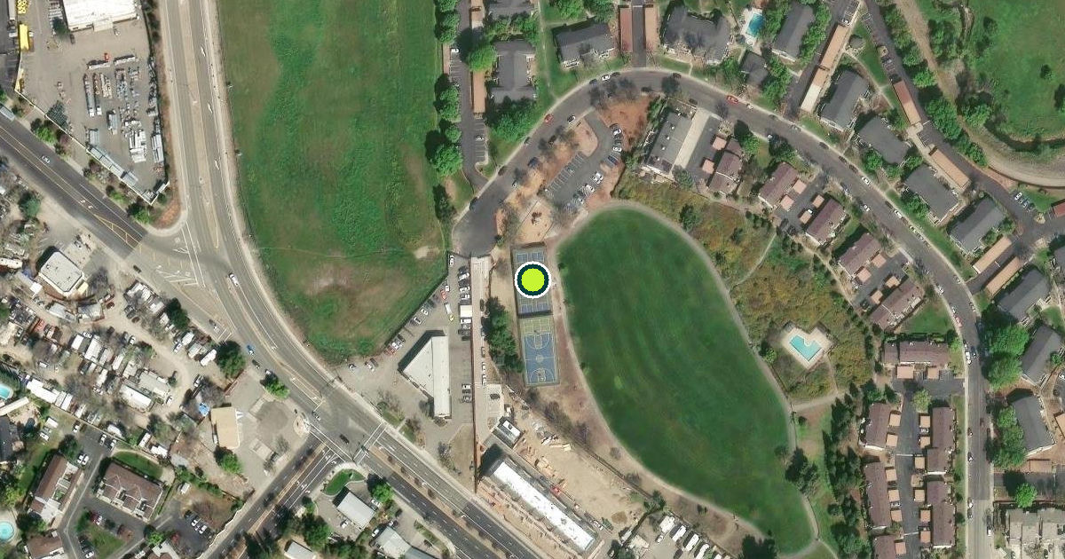 Satellite view of Livermore Pickleball Courts