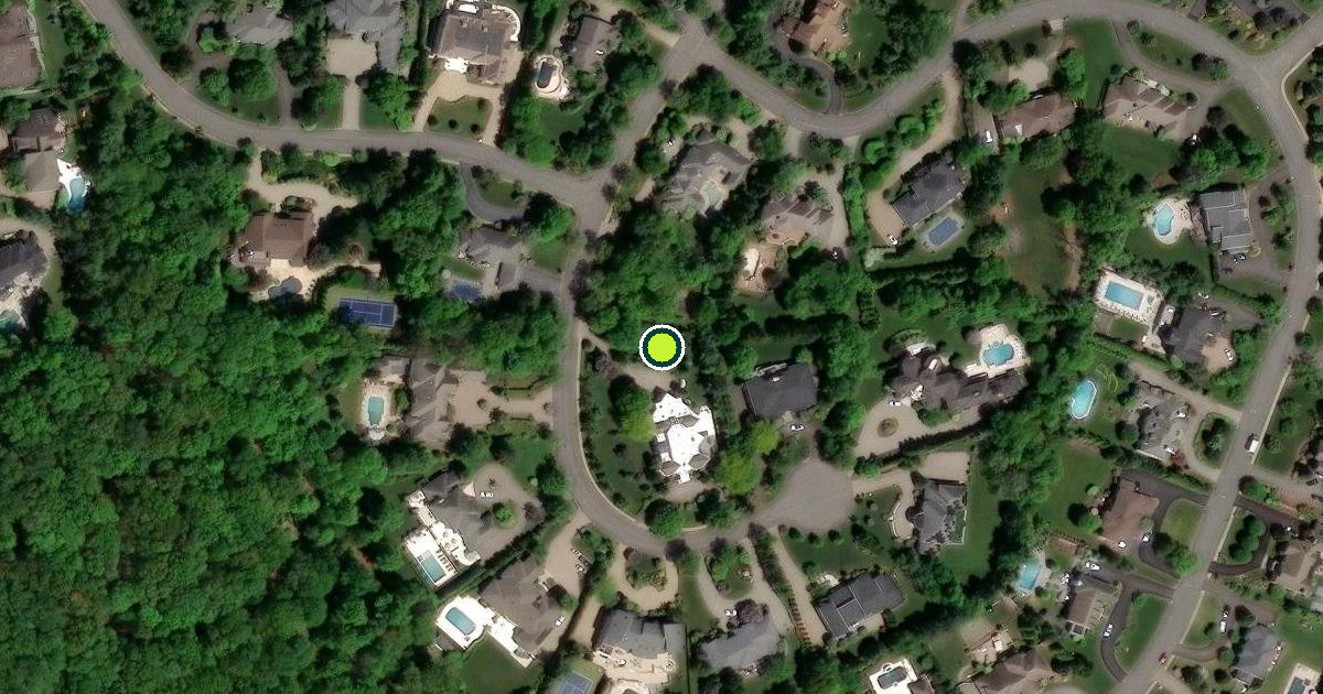 Satellite view of Livingston Pickleball Courts